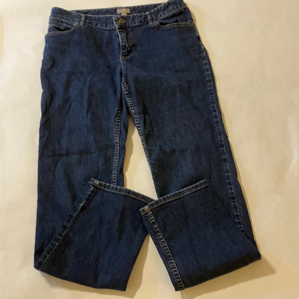 ❤️J.jill slim leg stretch jeans -Sz 8. Like new !